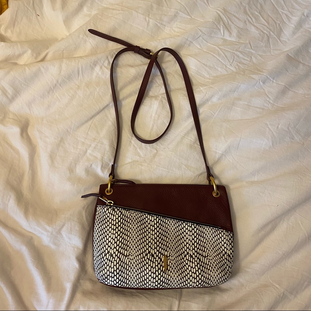 Burgundy Thacker bag